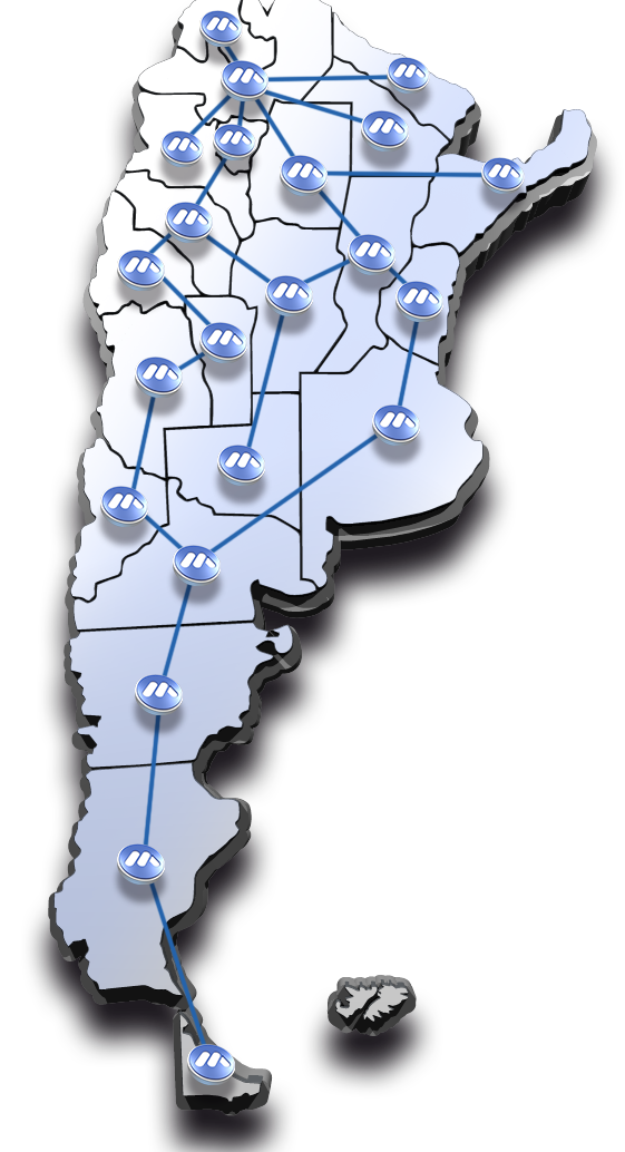 Mapa Multivison Federal